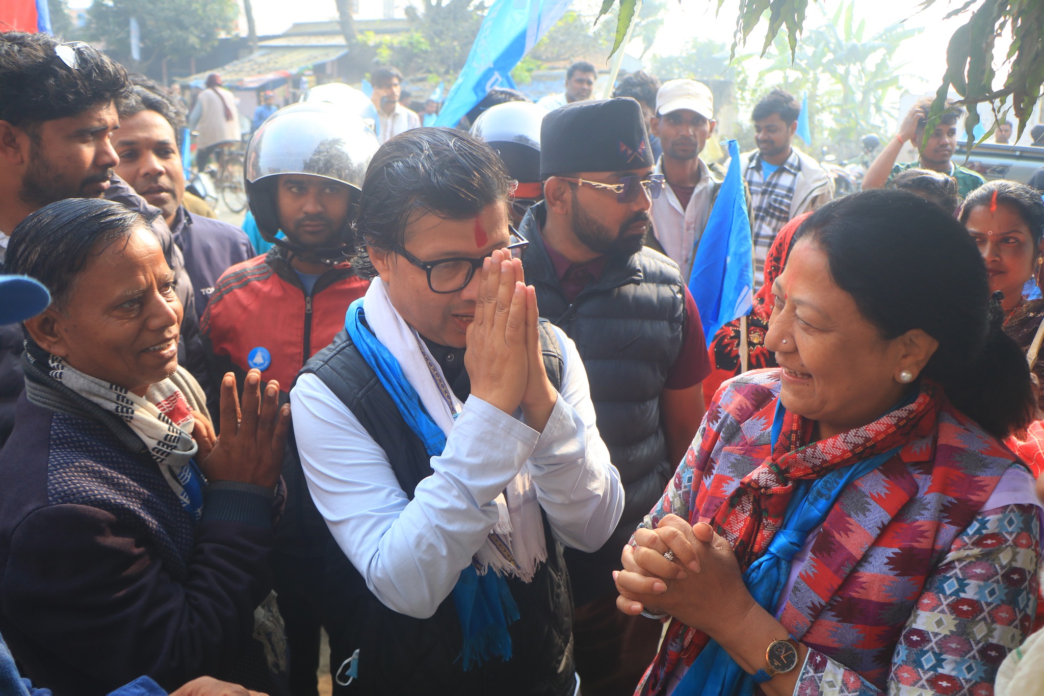 जनताको भरोसामा चुनावी अभियानमा डा. लेखजंग थापा