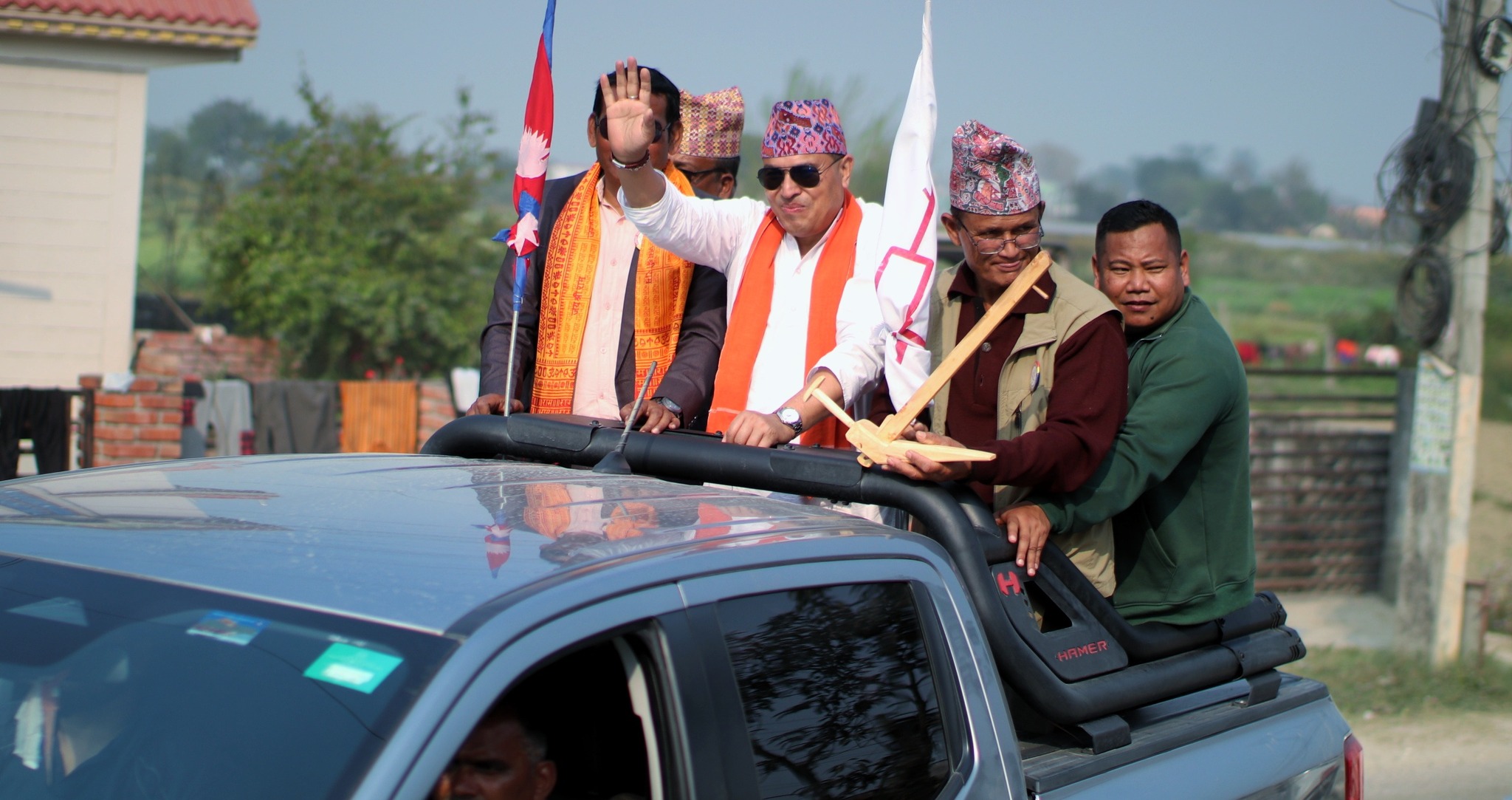 शुद्धोधनमा गौरव बोहराको शक्ति प्रदर्शन, र्‍यालीसहित घरदैलो अभियान सम्पन्न