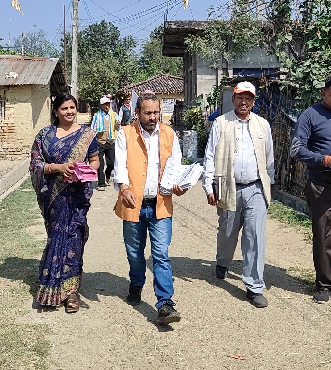 गाउँ–गाउँमा चुनावी चहलपहल, घरदैलो कार्यक्रम तीव्र