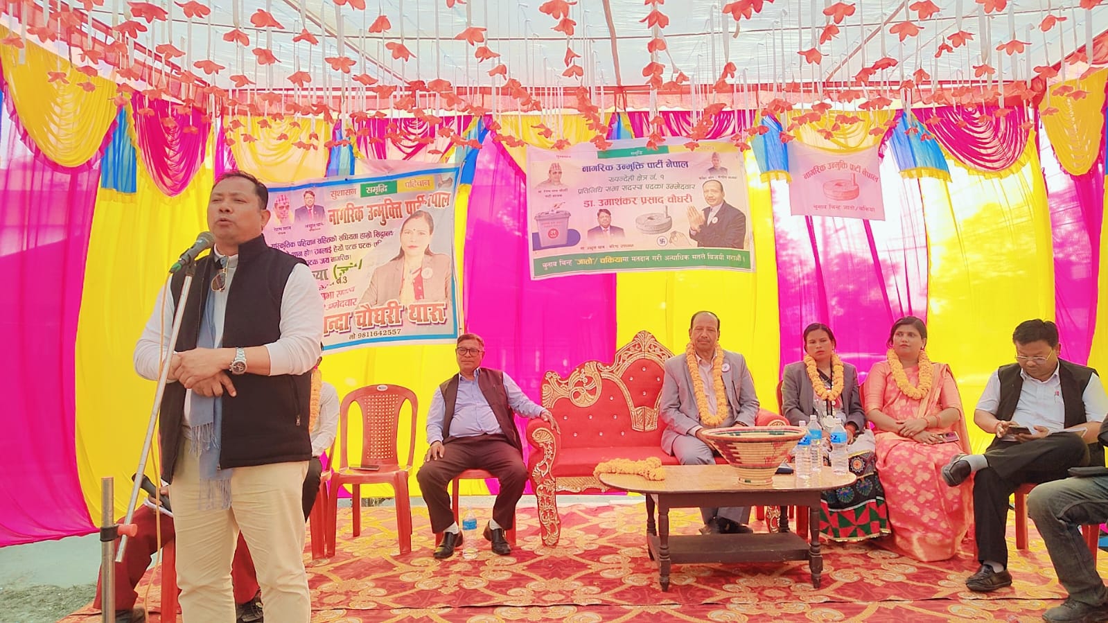 ओली – प्रचण्ड – रबि बालेनलाई रेशम चौधरीको खुल्ला चुनौती