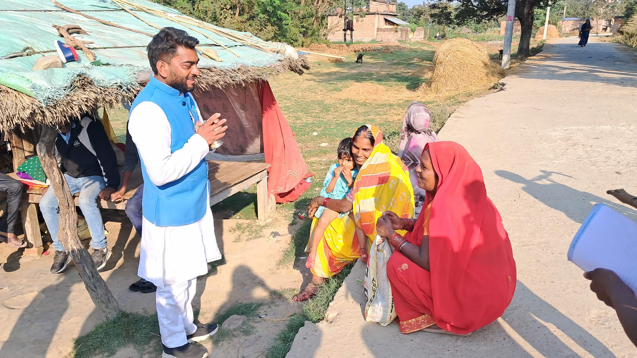 रुपन्देही–४ का विभिन्न वडामा कन्हैया बनियाँको सक्रियता